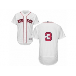 Boston Red Sox #3 Jimmie Foxx White Flexbase Authentic Collection MLB Jersey