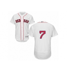 Boston Red Sox #7 Christian Vazquez White Flexbase Authentic Collection MLB Jersey