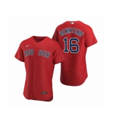 Boston Red Sox Andrew Benintendi Nike Red Authentic 2020 Alternate Jersey