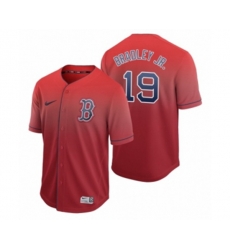 Boston Red Sox Jackie Bradley Jr. Red Fade Nike Jersey
