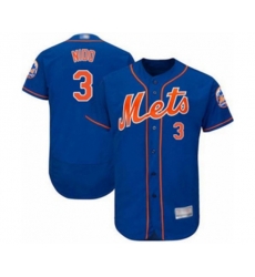 New York Mets Tomas Nido Royal Blue Alternate Flex Base Authentic Collection Baseball Player Jersey