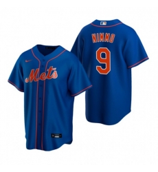 Nike New York Mets #9 Brandon Nimmo Royal Alternate Stitched Baseball Jersey