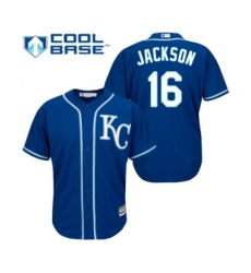 Kansas City Royals #16 Bo Jackson Replica Blue Alternate 2 Cool Base Baseball Jersey