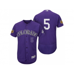 Colorado Rockies #5 Carlos Gonzalez 2017 Spring Training Flex Base Authentic Collection Stitched Baseball Jersey Colorado Rockies #5 Carlos Gonzalez 2017 Spring Training Flex Base Authentic Collection Stitched Baseball Jersey