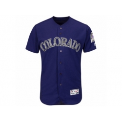Colorado Rockies Majestic Blank Purple Flexbase Authentic Collection Team Jersey Colorado Rockies Majestic Blank Purple Flexbase Authentic Collection Team Jersey