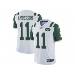New York Jets #11 Robby Anderson Vapor Untouchable Limited White NFL Jersey