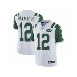 New York Jets #12 Joe Namath Vapor Untouchable Limited White NFL Jersey