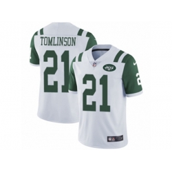 New York Jets #21 LaDainian Tomlinson Vapor Untouchable Limited White NFL Jersey
