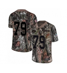 New York Jets #79 Brent Qvale Limited Camo Rush Realtree NFL Jersey