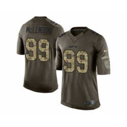 New York Jets #99 Steve McLendon Limited Green Salute to Service NFL Jersey