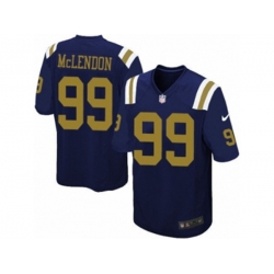 New York Jets #99 Steve McLendon Limited Navy Blue Alternate NFL Jersey