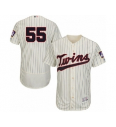 Minnesota Twins Taylor Rogers Authentic Cream Alternate Flex Base Authentic Collection Baseball Player Jersey