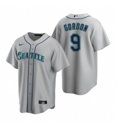 Nike Seattle Mariners #9 Dee Gordon Gray Road Stitched Baseball Jersey
