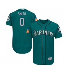 Seattle Mariners #0 Mallex Smith Teal Green Alternate Flex Base Authentic Collection Baseball Jersey