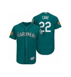 Seattle Mariners #22 Robinson Cano 2017 Spring Training Flex Base Authentic Collection Stitched Baseball Jersey