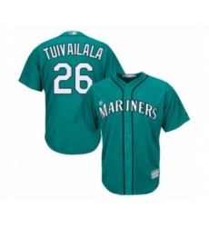Seattle Mariners #26 Sam Tuivailala Authentic Teal Green Alternate Cool Base Baseball Player Jersey