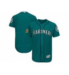 Seattle Mariners Blank Green 2017 Spring Training Flexbase Authentic Collection Stitched Baseball Jersey