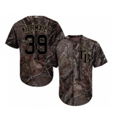 Tampa Bay Rays #39 Kevin Kiermaier Authentic Camo Realtree Collection Flex Base Baseball Jersey