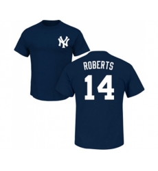 MLB Nike New York Yankees #14 Brian Roberts Navy Blue Name & Number T-Shirt MLB Nike New York Yankees #14 Brian Roberts Navy Blue Name & Number T-Shirt