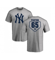 New York Yankees #65 James Paxton Gray RBI T-Shirt
