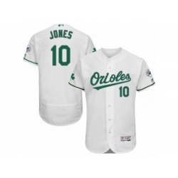 Baltimore Orioles #10 Adam Jones White Celtic Flexbase Authentic Collection MLB Jersey