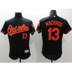 Baltimore Orioles #13 Manny Machado Majestic black Flexbase Authentic Collection Player Jersey