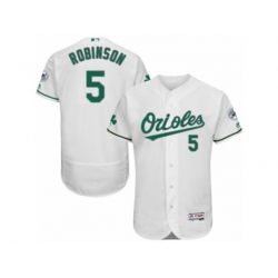 Baltimore Orioles #5 Brooks Robinson White Celtic Flexbase Authentic Collection MLB Jersey