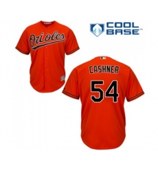 Baltimore Orioles #54 Andrew Cashner Replica Orange Alternate Cool Base Baseball Jersey
