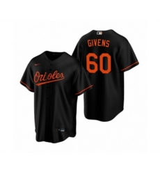 Baltimore Orioles Mychal Givens Nike Black Replica Alternate Jersey
