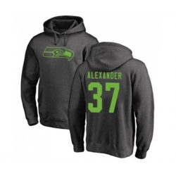 Seattle Seahawks #37 Shaun Alexander Ash One Color Pullover Hoodie