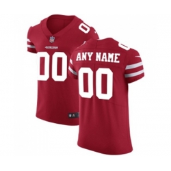 San Francisco 49ers Customized Red Team Color Vapor Untouchable Elite Player Football Jersey San Francisco 49ers Customized Red Team Color Vapor Untouchable Elite Player Football Jersey