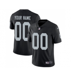 Oakland Raiders Customized Black Team Color Vapor Untouchable Limited Player Football Jersey