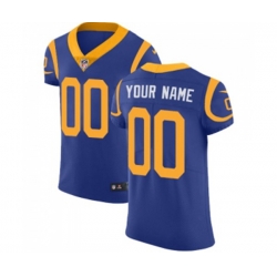 Los Angeles Rams Customized Royal Blue Alternate Vapor Untouchable Custom Elite Football Jersey
