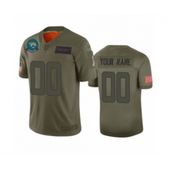 Jacksonville Jaguars Customized Camo 2019 Salute to Service Limited Jersey