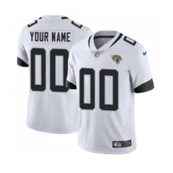 Jacksonville Jaguars Customized White Vapor Untouchable Limited Player Football Jersey