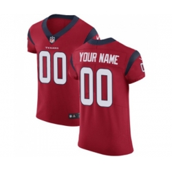 Houston Texans Customized Red Alternate Vapor Untouchable Custom Elite Football Jersey Houston Texans Customized Red Alternate Vapor Untouchable Custom Elite Football Jersey