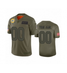 Green Bay Packers Customized Camo 2019 Salute to Service Limited Jersey