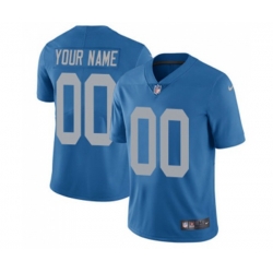 Detroit Lions Customized Elite Blue Alternate Football Jersey Detroit Lions Customized Elite Blue Alternate Football Jersey