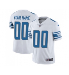 Detroit Lions Customized Limited White Vapor Untouchable Football Jersey