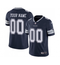 Dallas Cowboys Customized Navy Blue Team Color Vapor Untouchable Limited Player Football Jersey Dallas Cowboys Customized Navy Blue Team Color Vapor Untouchable Limited Player Football Jersey