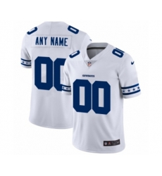Dallas Cowboys Customized White Team Logo Cool Edition Jersey Dallas Cowboys Customized White Team Logo Cool Edition Jersey