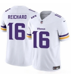 Minnesota Vikings #16 Will Reichard White 2024 F U S E Vapor Untouchable Limited Stitched Jersey