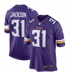 Minnesota Vikings #31 Khyree Jackson Purple F U S E Stitched NFL Jersey
