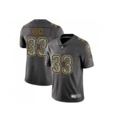 Minnesota Vikings #33 Dalvin Cook Gray Static Men NFL Vapor Untouchable Limited Jersey