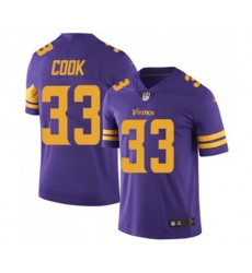 Minnesota Vikings #33 Dalvin Cook Limited Purple Rush Vapor Untouchable Football Jersey