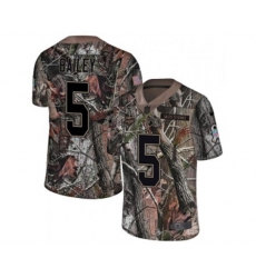 Minnesota Vikings #5 Dan Bailey Camo Rush Realtree Limited Football Jersey