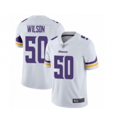 Minnesota Vikings #50 Eric Wilson White Vapor Untouchable Limited Player Football Jersey