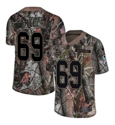 Minnesota Vikings #69 Rashod Hill Camo Rush Realtree Limited NFL Jersey