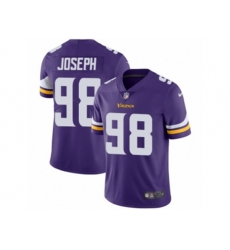 Minnesota Vikings #98 Linval Joseph Vapor Untouchable Limited Purple Team Color NFL Jersey