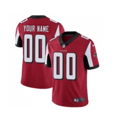 Atlanta Falcons Customized Red Team Color Vapor Untouchable Limited Player Football Jersey